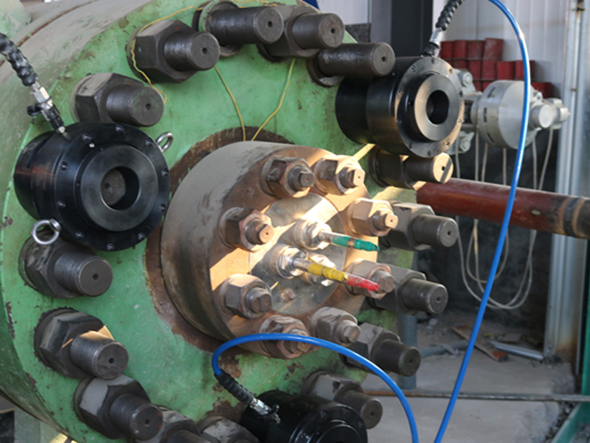 The hydraulic tensioner has been successfully delivered